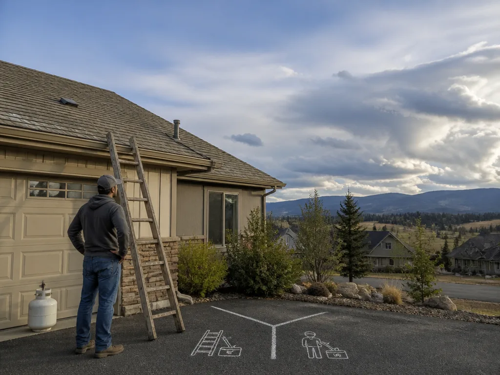 DIY vs when to call a pro for a typical roofing situation