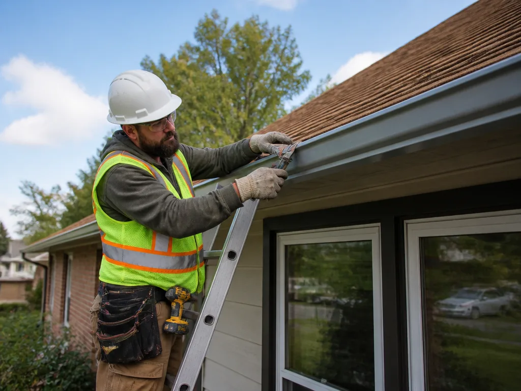 Aluminum Gutter Installation